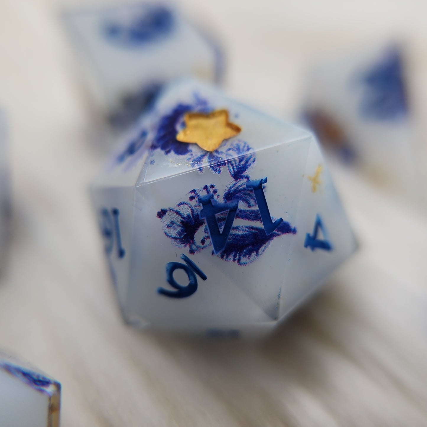 Porcelain Teacup - 7pcs Dice Set