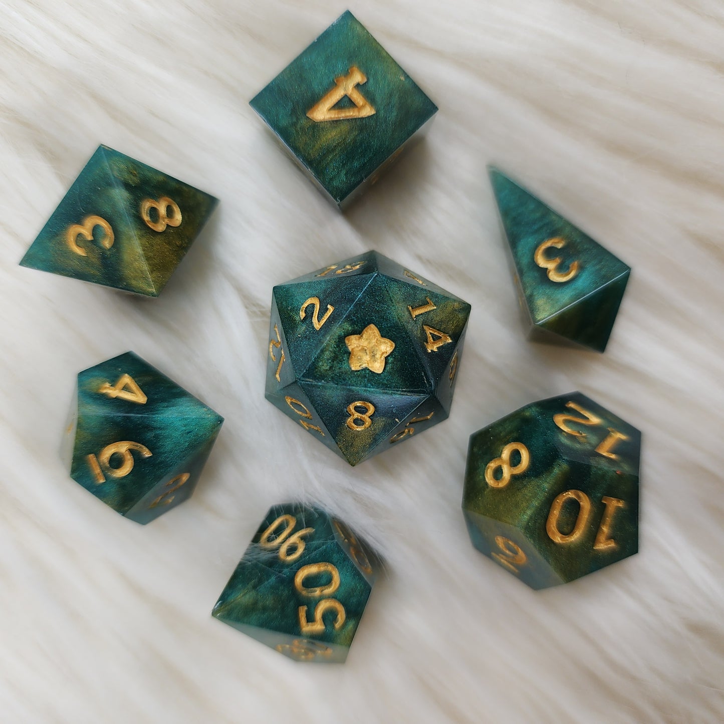 Verdite - 7pcs Dice Set