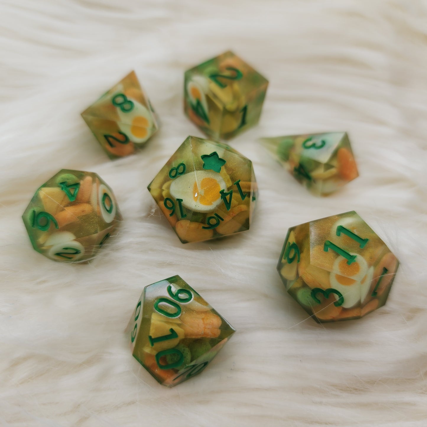 Aspic (Jello Cake) - 7pcs Dice Set
