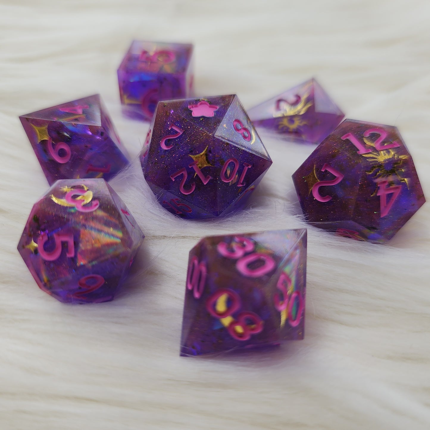 Glimpse of The Weave - 7pcs Dice Set